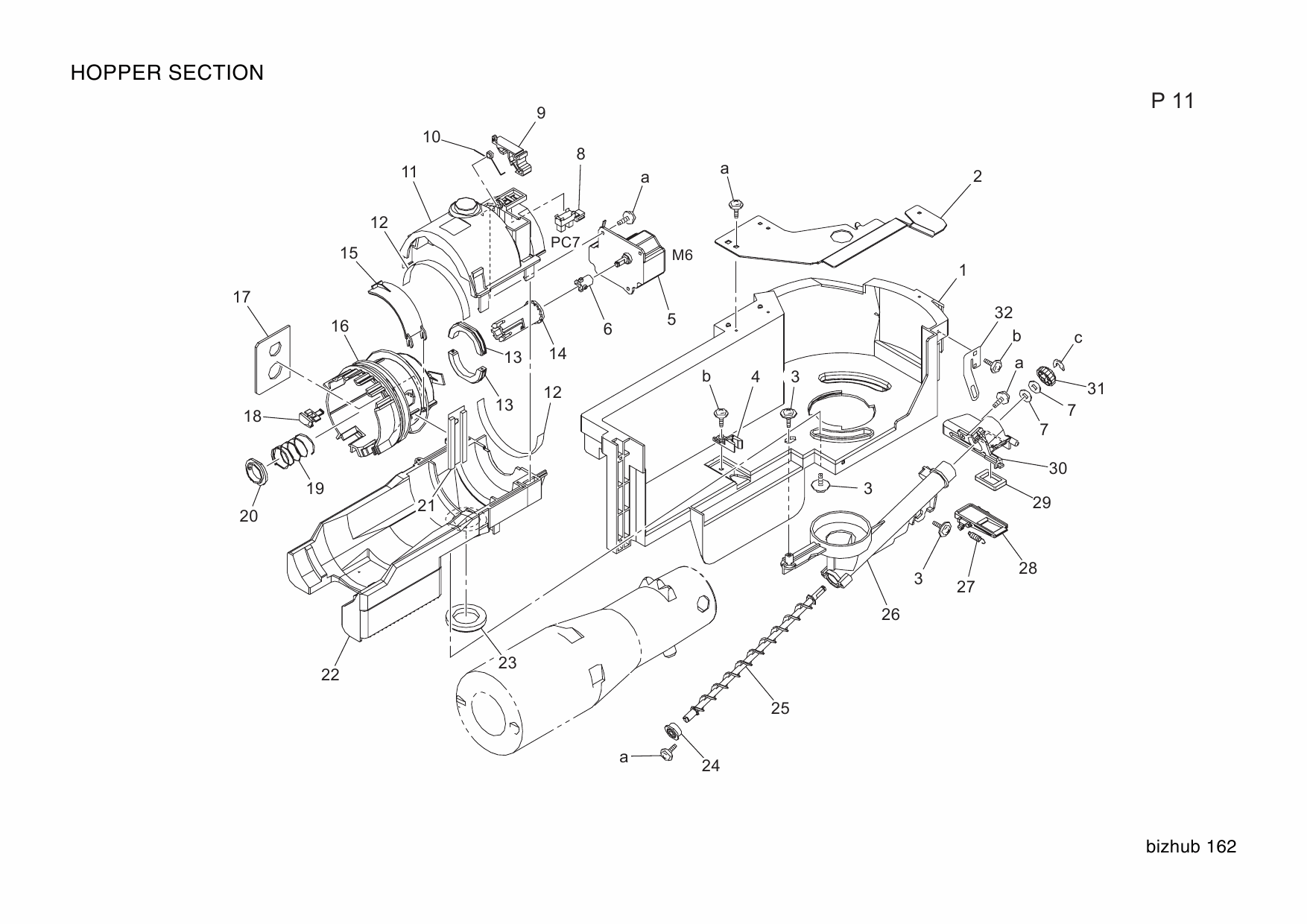 Konica-Minolta bizhub 162 Parts Manual-5